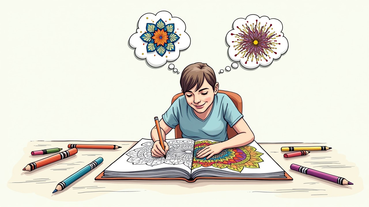 Adult Coloring Rebellion: Embracing (or Ignoring) the Lines for Stress Relief