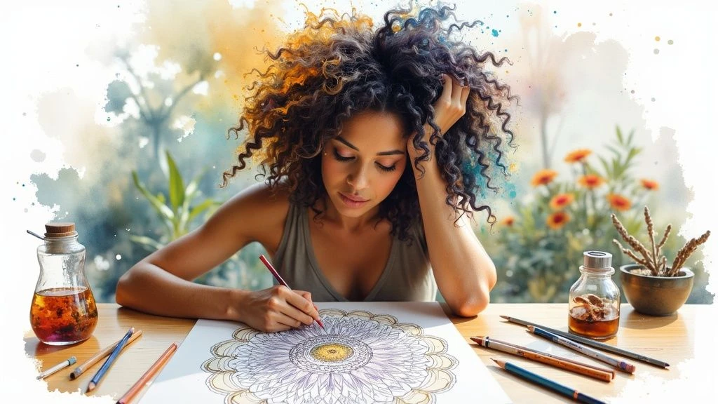 Advanced Coloring Pages for Adults: The Complete Artist's Guide to Creative Mindfulness