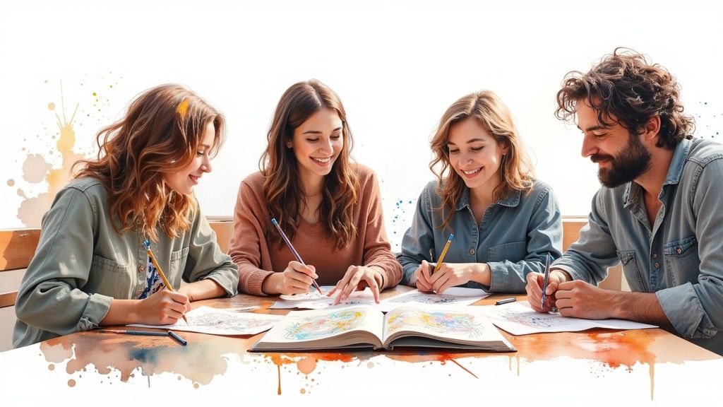 Unlocking the Therapeutic Power of Coloring